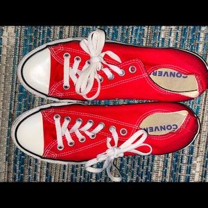 Red Converse Sneakers